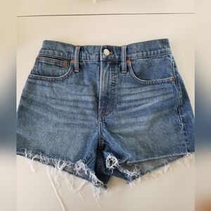 Madewell The Perfect Jean Short Size 26